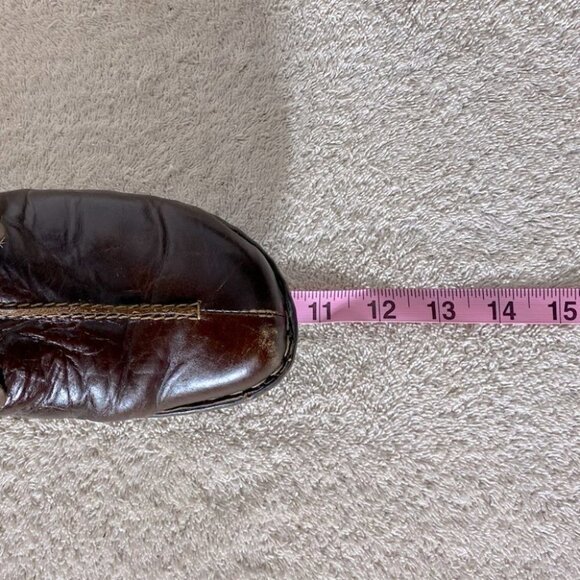 Josef Seibel Brown Leather Slip on Mules 41 - Picture 11 of 13